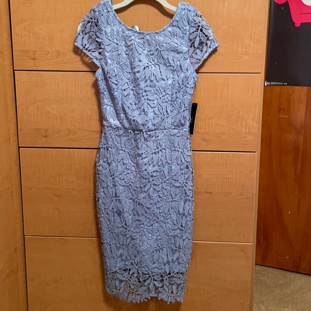 Pastel blue dress